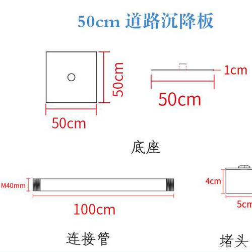 咸阳沉降板规格型号如何选择？